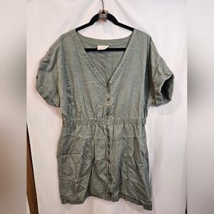 025 Universal Thread Olive Green Distressed Dress Size XXL